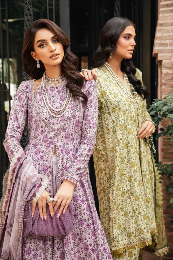 My Fashion Road MARIA B M.Prints | Summer Unstitched Lawn Collection  2024 | Vol 2 | MPT-2207-B