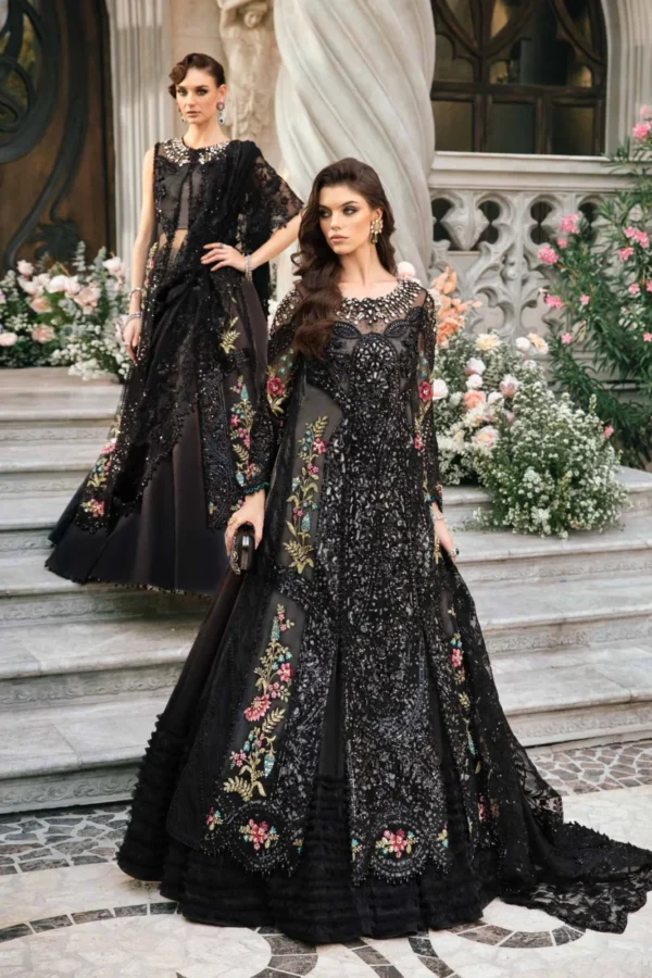My Fashion Road MARIA B Mbroidered Unstitched Collection 2024 | BD-2802