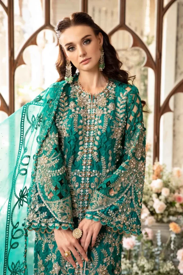 My Fashion Road MARIA B Mbroidered Unstitched Collection 2024 | BD-2806