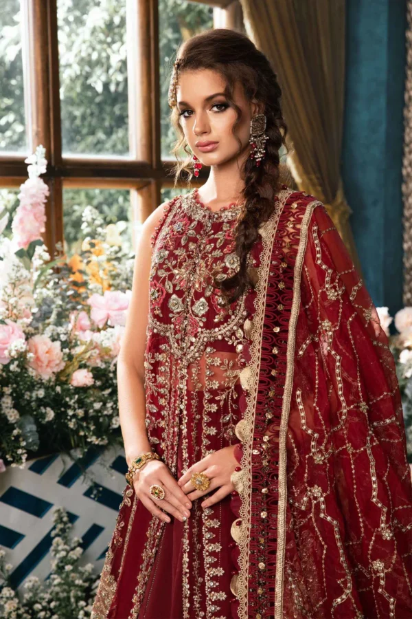 My Fashion Road MARIA B Mbroidered Unstitched Collection 2024 | BD-2807
