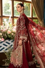 My Fashion Road MARIA B Mbroidered Unstitched Collection 2024 | BD-2807