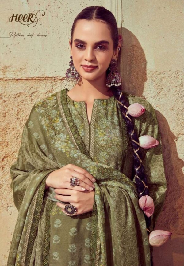 My Fashion Road Kimora Heer Guls Latest Designs Muslin Ladies Suit | 9313