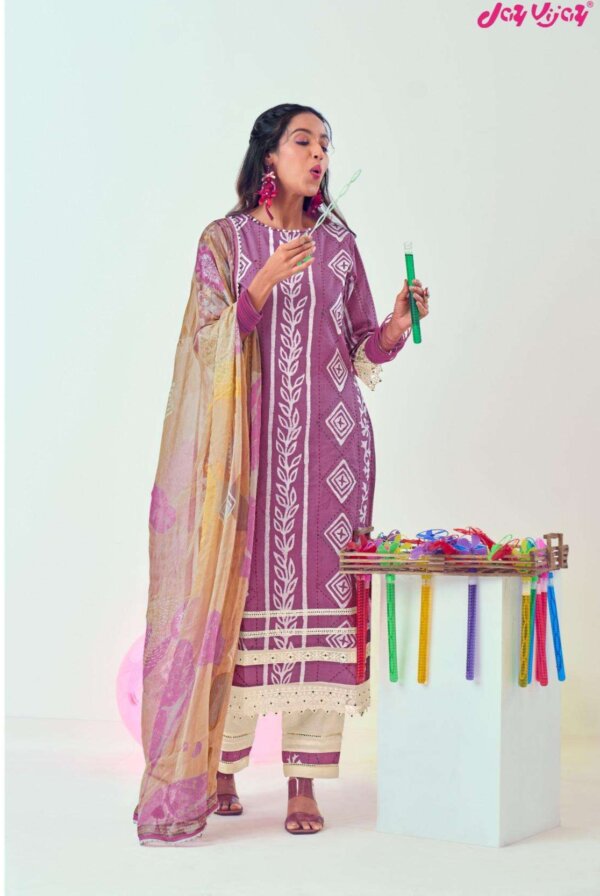 My Fashion Road Jay Vijay Mela Pure Cotton Casual Wear Ladies Suit | 9035