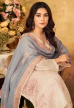 My Fashion Road T And M Designer Qasida Designer Linen Ladies Suit | 2573