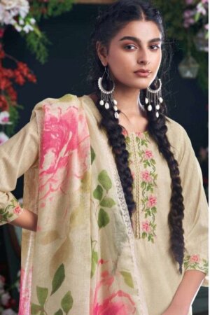 My Fashion Road Ganga Fashion Indah Premium Designer Cotton Suit | C1868