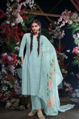 My Fashion Road Ganga Fashion Indah Premium Designer Cotton Suit | C1869