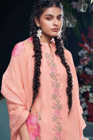 My Fashion Road Ganga Fashion Indah Premium Designer Cotton Suit | C1871