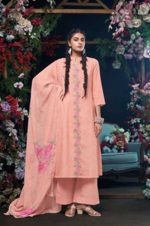My Fashion Road Ganga Fashion Indah Premium Designer Cotton Suit | C1871