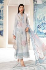My Fashion Road MARIA B M.Prints | Summer Unstitched Lawn Collection  2024 | Vol 2 | MPT-2201-B