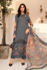 My Fashion Road MARIA B M.Prints | Summer Unstitched Lawn Collection  2024 | Vol 2 | MPT-2202-B