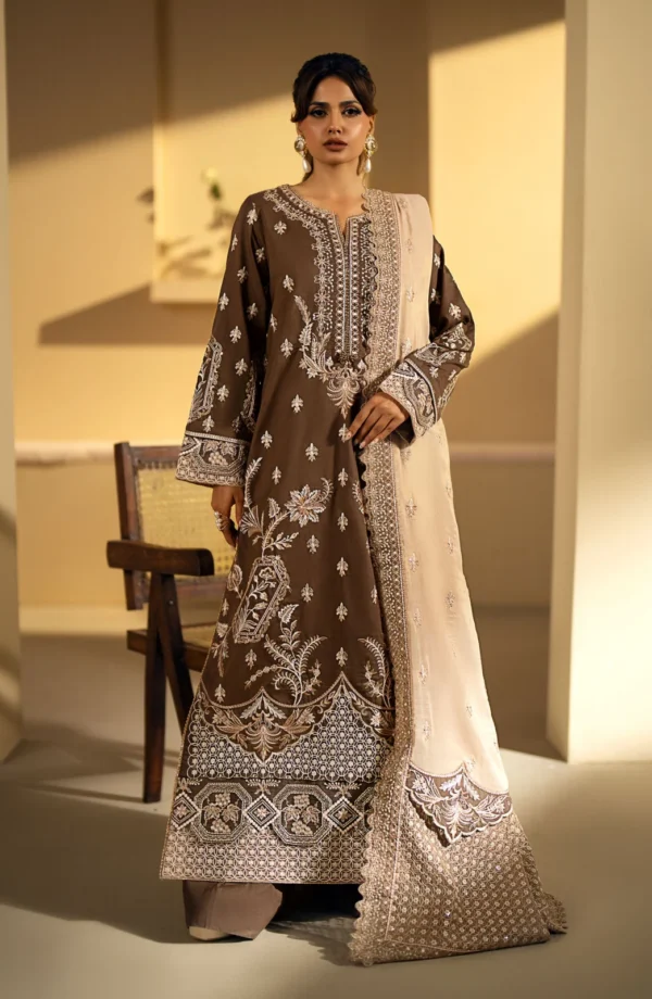 My Fashion Road Maryum & Maria Eid-ul-Azha Luxury Lawn Unstitched Collection 2024  | MS24-627