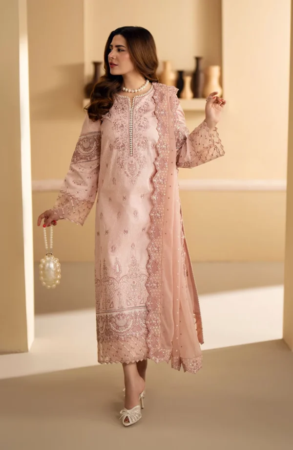 My Fashion Road Maryum & Maria Eid-ul-Azha Luxury Lawn Unstitched Collection 2024  | MS24-630