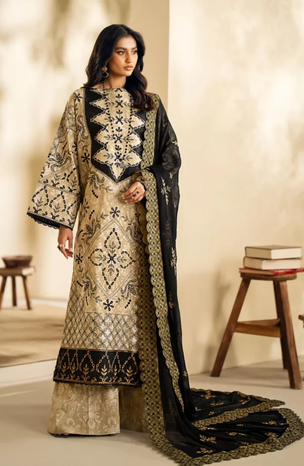 My Fashion Road Maryum & Maria Eid-ul-Azha Luxury Lawn Unstitched Collection 2024  | MS24-632
