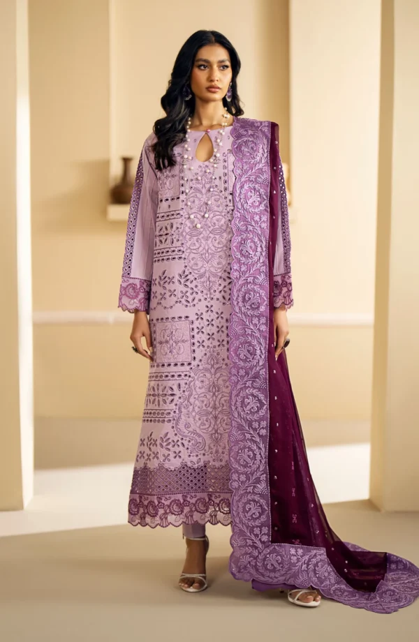 My Fashion Road Maryum & Maria Eid-ul-Azha Luxury Lawn Unstitched Collection 2024  | MS24-633