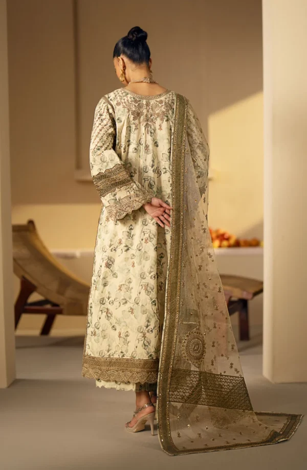 My Fashion Road Maryum & Maria Eid-ul-Azha Luxury Lawn Unstitched Collection 2024  | MS24-636