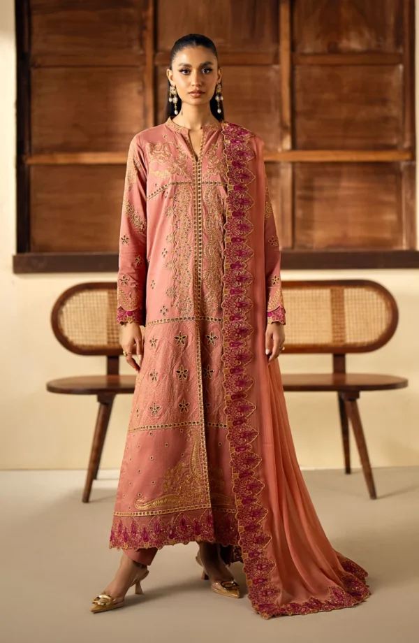 My Fashion Road Maryum & Maria Eid-ul-Azha Luxury Lawn Unstitched Collection 2024  | MS24-637