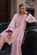 My Fashion Road Zaha Festive Unstitched Lawn Collection 2024 | ZF24-07