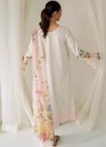 My Fashion Road Qprints By Qalamkar Embroidered Lawn Unstitched Collection 2024 | QLM24QP AR-03 Jose
