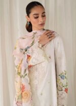 My Fashion Road Qprints By Qalamkar Embroidered Lawn Unstitched Collection 2024 | QLM24QP AR-03 Jose