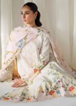 My Fashion Road Qprints By Qalamkar Embroidered Lawn Unstitched Collection 2024 | QLM24QP AR-03 Jose