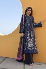 My Fashion Road Maryam Hussain Luxury Lawn Unstitched Collection 2024 | ZOYA