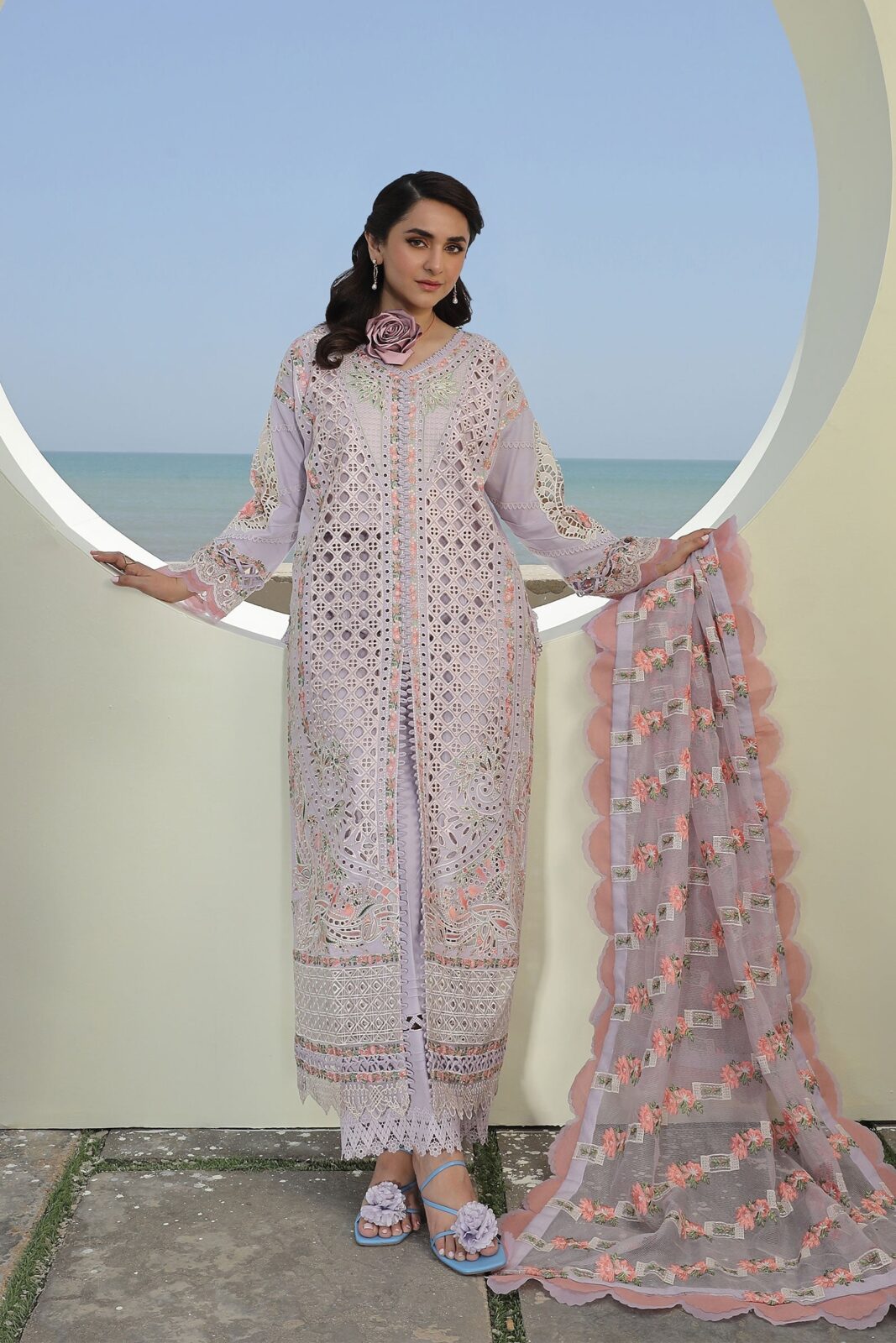 My Fashion Road Maryam Hussain Luxury Lawn Unstitched Collection 2024 | FEROZ My Fashion Road Maryam Hussain Luxury Lawn Unstitched Collection 2024 | FEROZ