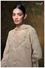 My Fashion Road Ganga Agamya Linen Jacquard Ladies Suit | S2657 – D My Fashion Road Ganga Agamya Linen Jacquard Ladies Suit | S2657 – D