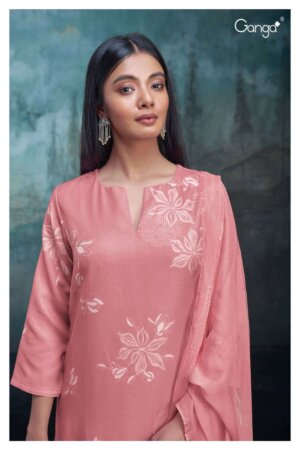 My Fashion Road Ganga Davina Fancy Cotton Silk Suit | S2336-D