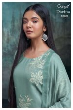 My Fashion Road Ganga Davina Fancy Cotton Silk Suit | S2336-C