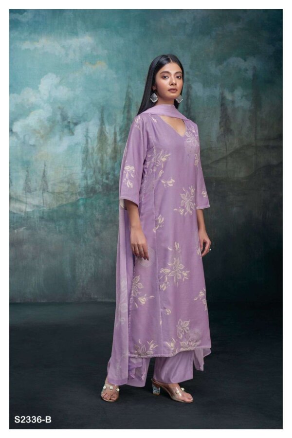 My Fashion Road Ganga Davina Fancy Cotton Silk Suit | S2336-B