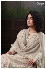 My Fashion Road Ganga Diti Printed Cotton Ganga Suit | S2679 – D