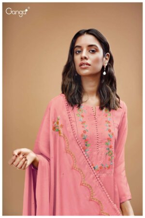 My Fashion Road Ganga Eshit Latest Designs Silk Suits | S2287 – A