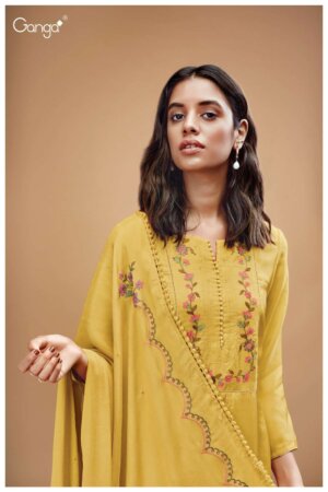 My Fashion Road Ganga Eshit Latest Designs Silk Suits | S2287 – B