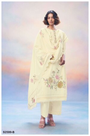 My Fashion Road Ganga Fashion Anwita Premium Designs Fancy Handwork Suit | S2599 – B