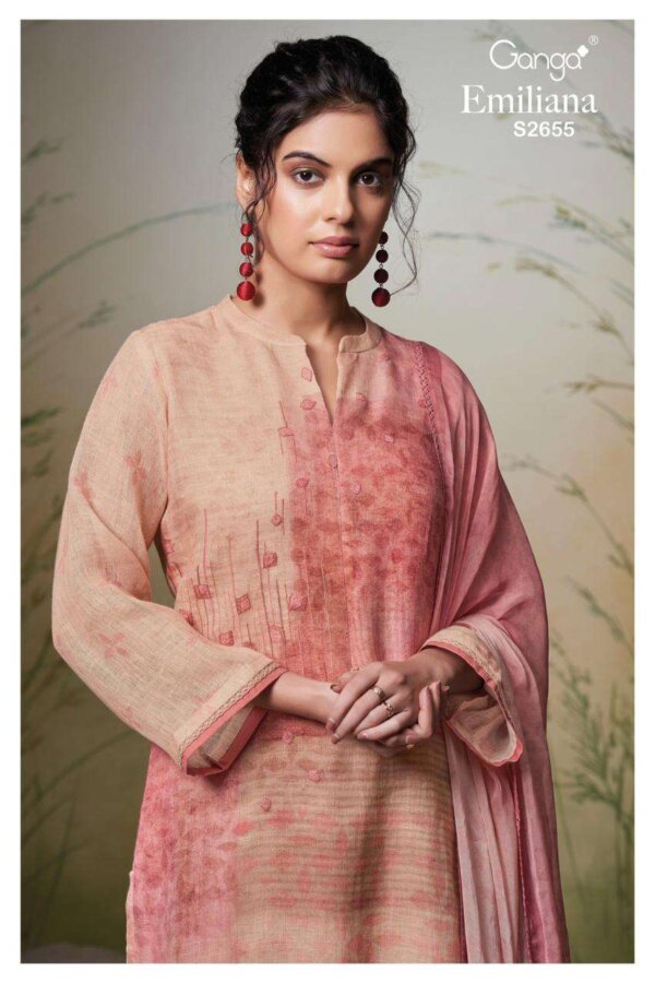My Fashion Road Ganga Fashion Emiliana Ladies Suit  | S2655  – C