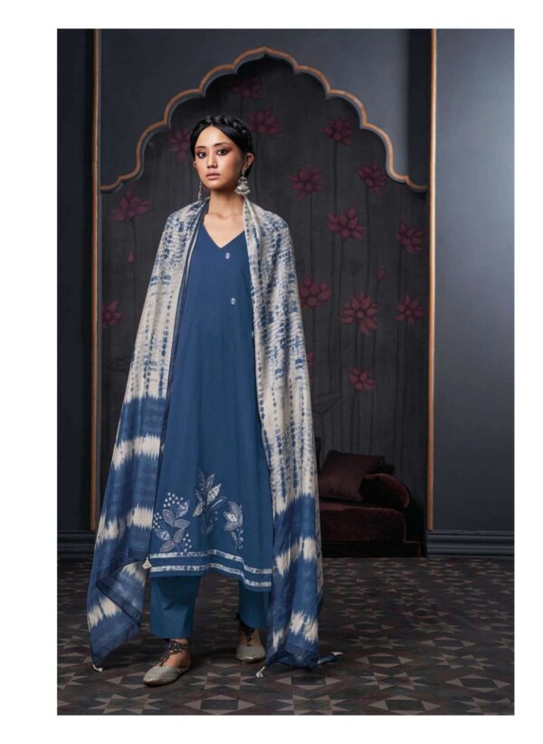 My Fashion Road Ganga Fashion Izara Latest Designs Cotton Ladies Suit | C1814