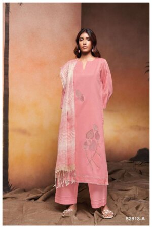 My Fashion Road Ganga Fashion Kahlani Designer Cotton Ladies Suit | S2613-A