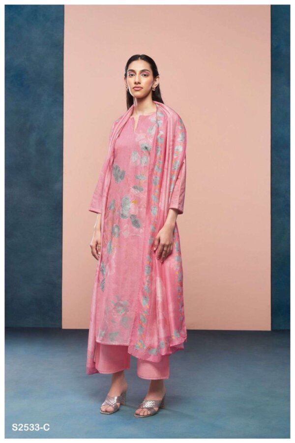 My Fashion Road Ganga Fashion Pieta Designer Cotton Ladies Suit | S2533-C