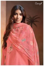 My Fashion Road Ganga Fashion Raya Fancy Cotton Salwar Kameez | S2598 – B