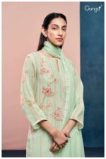 My Fashion Road Ganga Fashion Ruhika Printed Linen Fancy Ladies Dress | S2522-A My Fashion Road Ganga Fashion Ruhika Printed Linen Fancy Ladies Dress | S2522-A