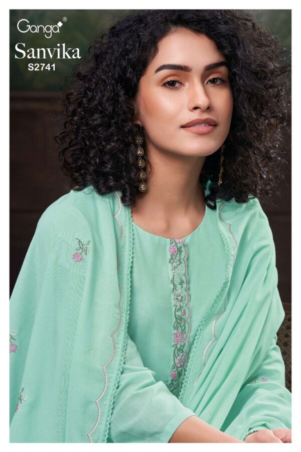 My Fashion Road Ganga Fashion Sanvika Premium Designs Ladies Suit | S2741 – B