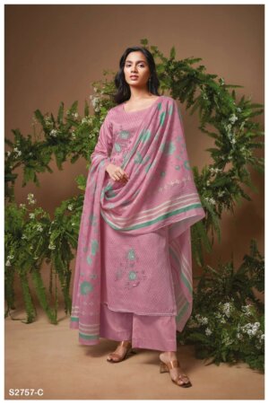 My Fashion Road Ganga Fashion Shaivi Fancy Cotton Salwar Kameez | S2757 – C