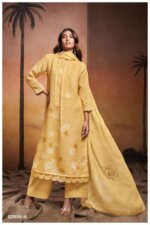 My Fashion Road Ganga Fashion Vida Premium Designs Linen Suit | S2586-B