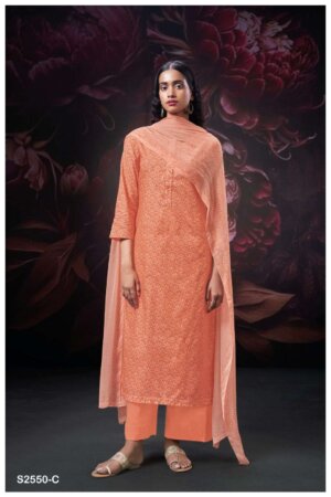 My Fashion Road Ganga Hesha Exclusive Cotton Ladies Suit | S2550-C