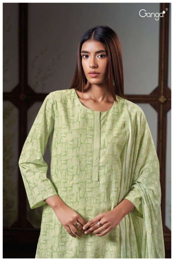 My Fashion Road Ganga Hibah Printed Premium Cotton Suit | S2548-B