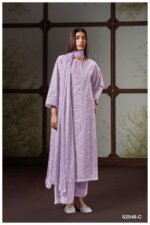 My Fashion Road Ganga Hibah Printed Premium Cotton Suit | S2548-C