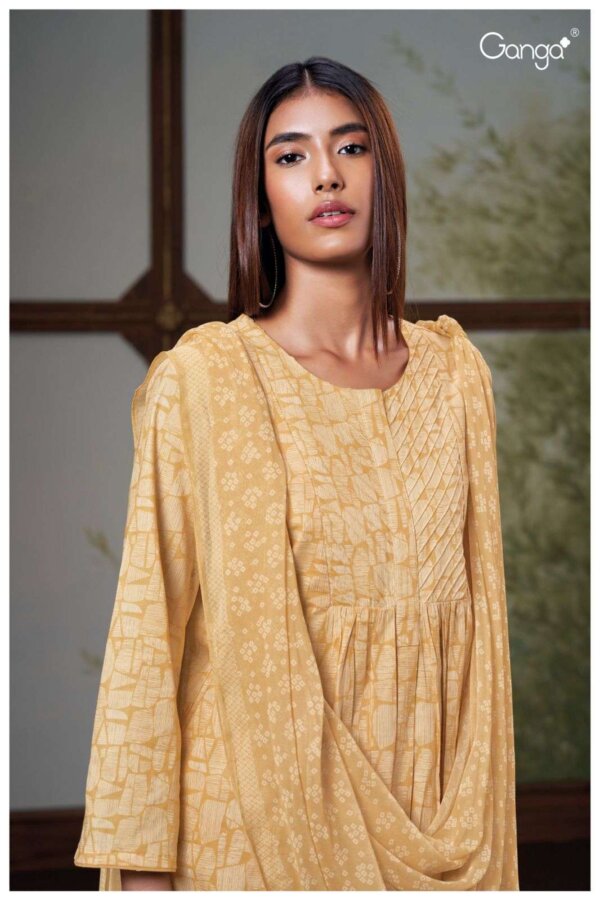 My Fashion Road Ganga Hibah Printed Premium Cotton Suit | S2548-D