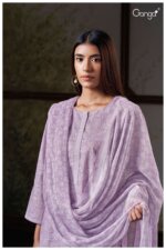 My Fashion Road Ganga Hibah Printed Premium Cotton Suit | S2548-C