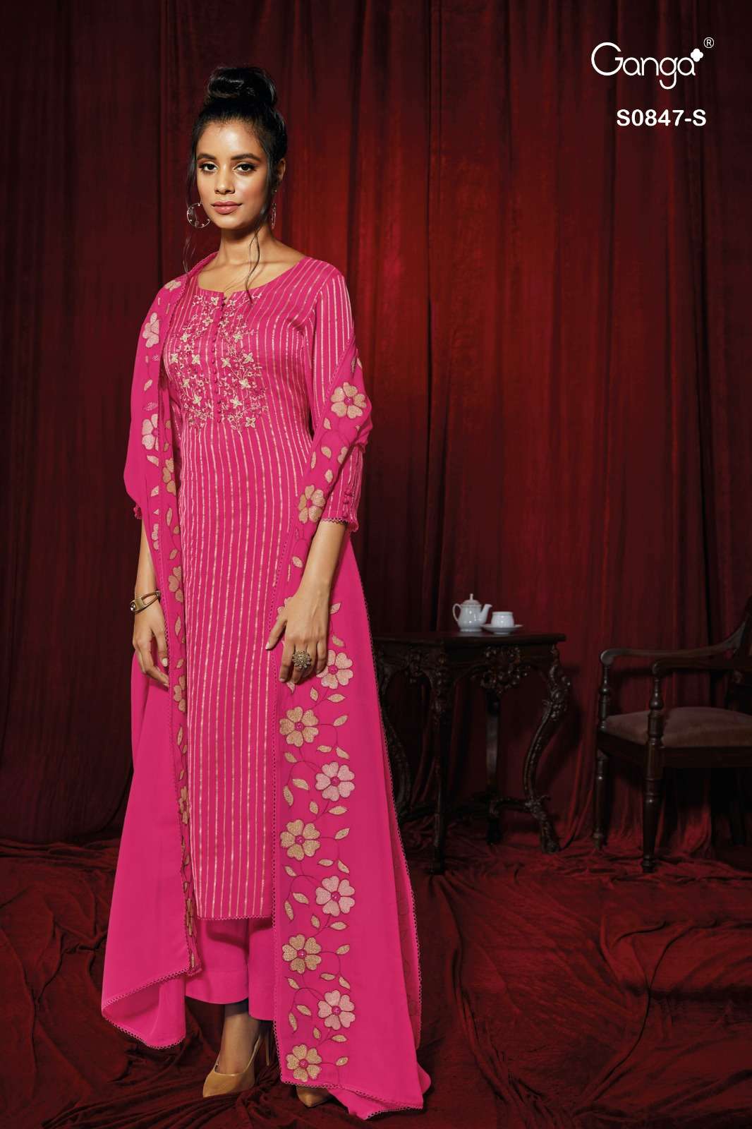 My Fashion Road Ganga Kashvi New Colors Pakistani Salwar Suit | S0847 – S