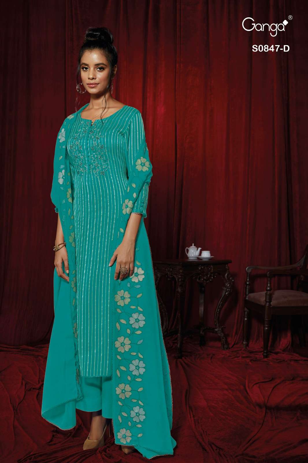 My Fashion Road Ganga Kashvi New Colors Pakistani Salwar Suit | S0847 – J My Fashion Road Ganga Kashvi New Colors Pakistani Salwar Suit | S0847 – J